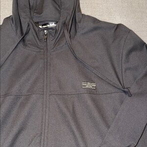 Travis Mathew Men's Dark Black Performance Jacket